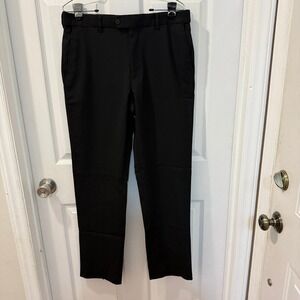 Murphy & Hartelius MH Mens 34R Pilot Aviation Uniform‎ Black Dress Pants Wool